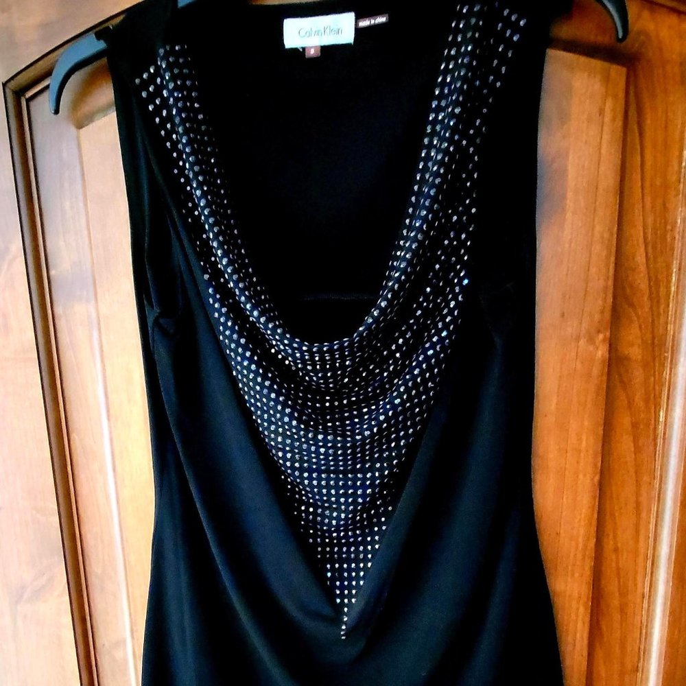 Going out Beaded Calvin Klein Tank